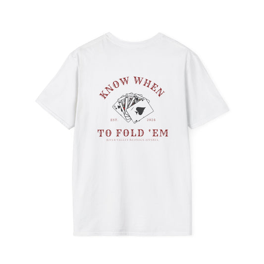 Know When to Fold 'Em Valley Tee